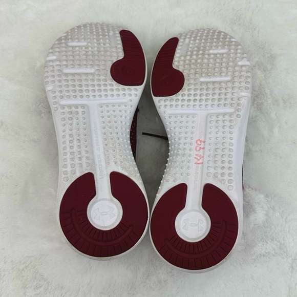 Under Armour Women's Rapid LE Burgundy Raspberry Size 7 Running Shoes - Picture 10 of 12